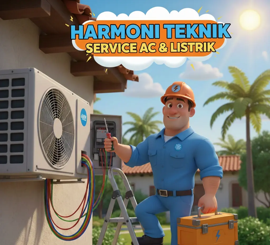 Teknisi AC dan Listrik Harmoni Teknik Sidoarjo